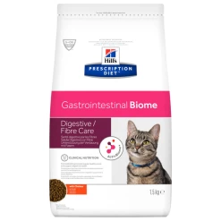Hill’s Prescription Diet Gastrointestinal Biome Digestive+ Fibre Care Zak Kip – Kattenvoer – 1.5 Kg