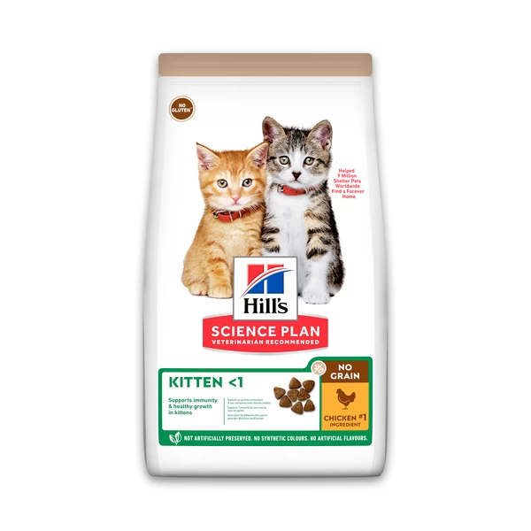 Hills Hill’s Kitten No Grain Kip – Kattenvoer – 1.5 Kg 1 Hills Hill’s Kitten No Grain Kip – Kattenvoer – 1.5 Kg