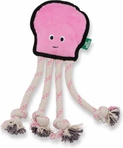 Beco Pluche Octopus – Hondenknuffel Met Pieper – Geschikt Voor Middelgrote Honden – Medium