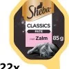 Sheba Alu – Classics In Pate – Zalm – 22x85g – Kattenvoer Kuipje