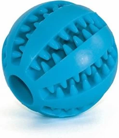 Pecute® Hondenspeelbal – Snackbal Hond – Kauwspeelgoed Hond – Speelgoed Intelligentie – Hondenspeelgoed – Blauw