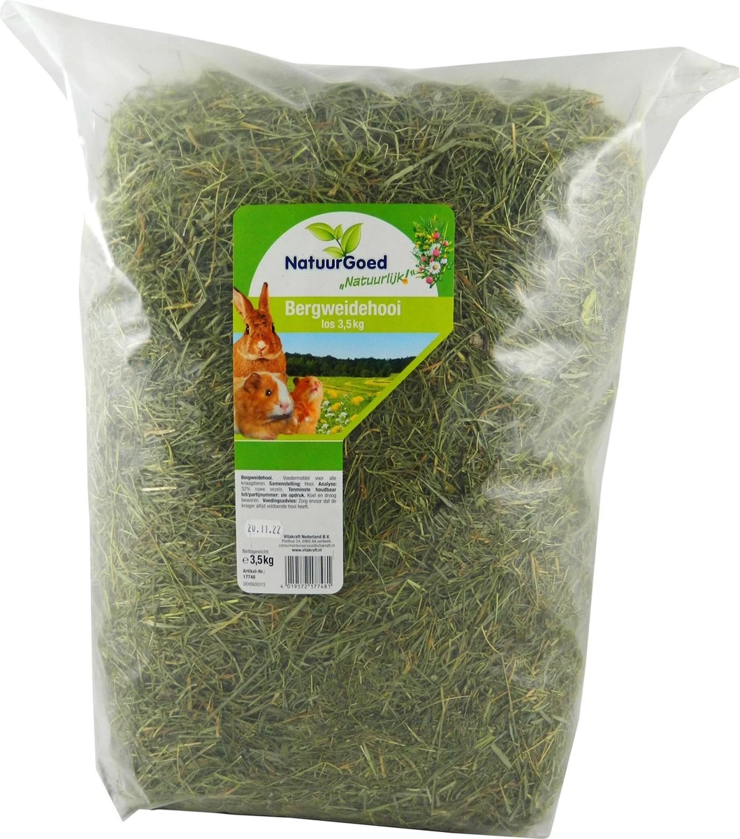 Vitakraft Natuurgoed Bergweidehooi 3,5kg 1 Vitakraft Natuurgoed Bergweidehooi 3,5kg