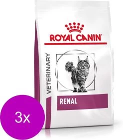 Royal Canin Veterinary Diet Renal – Kattenvoer – 3 X 4 Kg