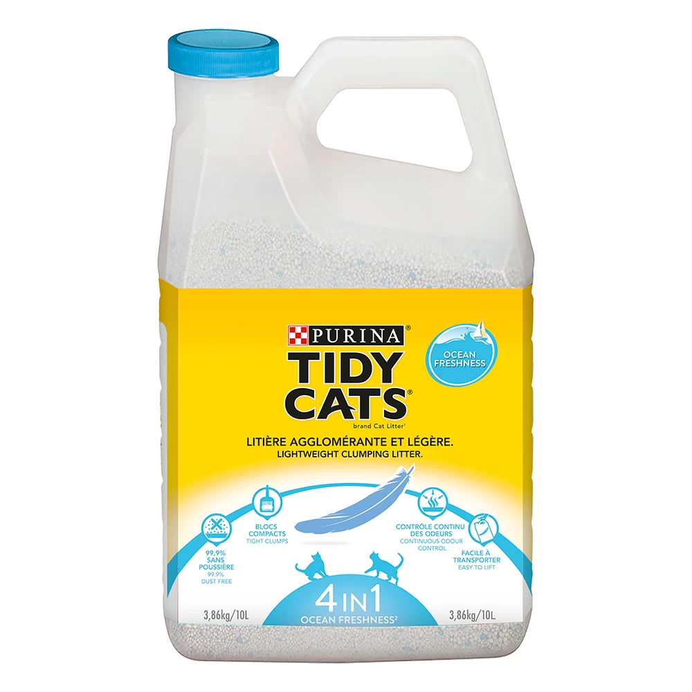 Purina Tidy Cats Lightweight Kattenbakvulling Ocean Freshness – 20 L
