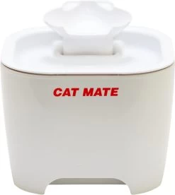 Cat Mate – Drinkfontein – Wit – 19 X 19 X 18 Cm