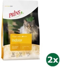 Prins Cat Vital Care Indoor Kattenvoer 2x 4 Kg