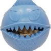 Jolly Pets Jolly Monster Bal – Honden Speelbal Met Vanillegeur – Ideaal Voor Het Verstoppen Van Snacks – Reinigt Het Gebit – Blauw – 6 Cm
