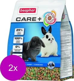 Beaphar Care+ Konijn – Konijnenvoer – 2 X 1,5 Kg