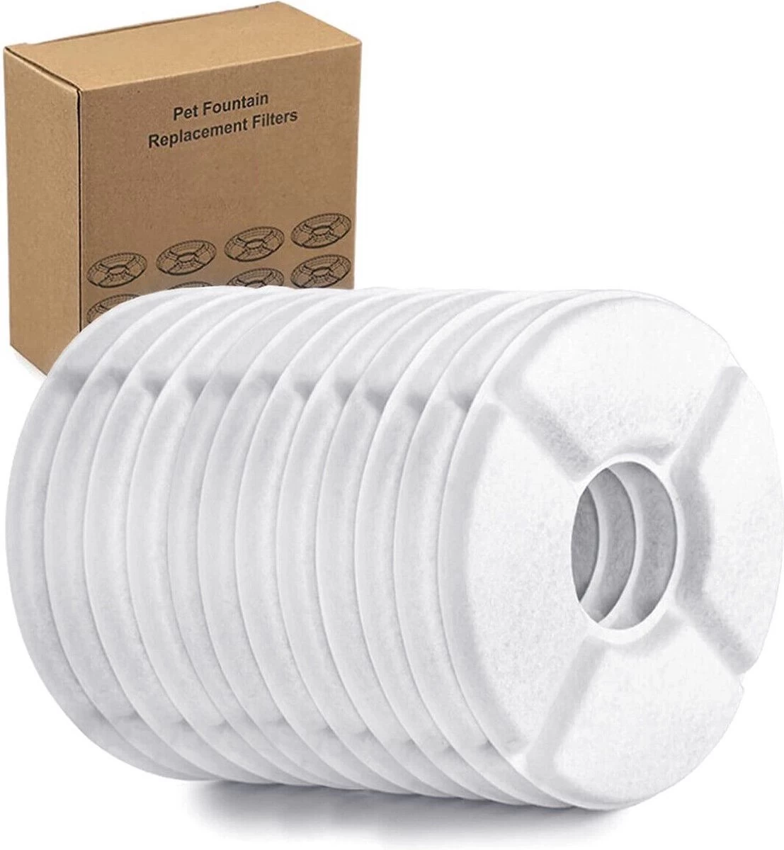 8 Stuks – Vervangende Water Fontein Filters – Voor Huisdieren Fontein -Kattenfonteinfilter – Cat Fountain Filter – Actieve Koolfilters – Voor Honden- En Katten Fontein 1 8 Stuks – Vervangende Water Fontein Filters – Voor Huisdieren Fontein -Kattenfonteinfilter – Cat Fountain Filter – Actieve Koolfilters – Voor Honden- En Katten Fontein