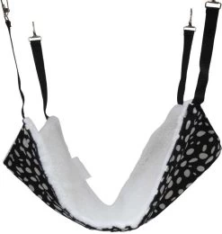 Hangmat Voor Je Kat 50 X 35 Cm Grijs – Wit