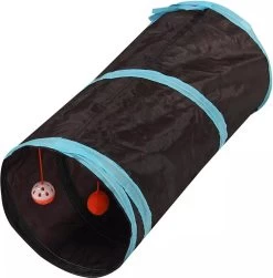 Kattentunnel | Konijnentunnel | Speeltunnel | Rechtdoor | Kattenspeelgoed | Tunnel Kat | Kattenspeeltjes | Opvouwbaar