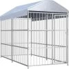 Medina Hondenkennel Voor Buiten Met Dak 300x150x200 Cm