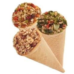 Lolo Pets Cornet Ijshoorn Knaagdier Met Noot / Groente / Fruit 10 St