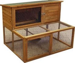 Konijnenhok Sil Met Ren