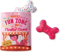 Petshop By Fringe Studio – 289211 – Fun Zone Bones – Burrow – Burrows – – Hondenspeelgoed – Honden Speelgoed – Hondenspeeltjes – Speelgoed Hond – Speelgoed Voor Honden – Piepspeelgoed – Pluche – Speelgoed Voor Dieren – Hondenknuffel