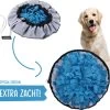 VEDIC® – Special Edition XL Snuffelmat Blauw – Hondenspeelgoed- Antischrok – 45 CM – Hondenspeelgoed – Honden En Katten – Intelligentie – Slow Feeder – Voerbak