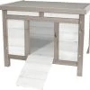 Duvo Woodland Konijnenhok Howie 2 Cottage 60x50x47cm