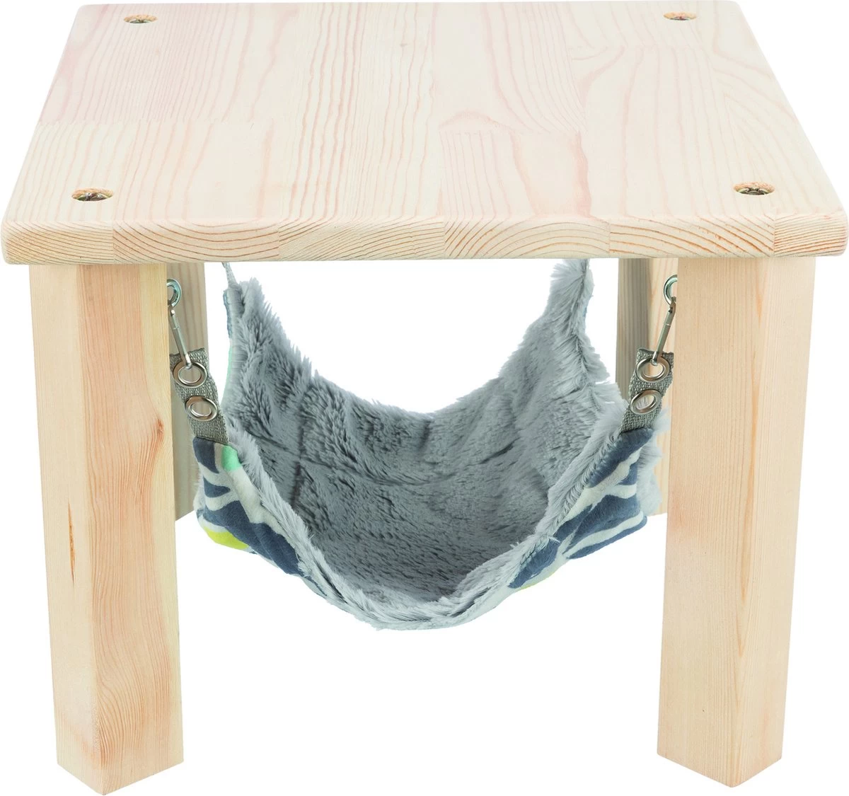 Trixie Schuilplaats Met Hangmat Sunny Assorti / Grijs 28x28x24 Cm 1 Trixie Schuilplaats Met Hangmat Sunny Assorti / Grijs 28x28x24 Cm