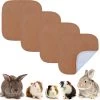 Cavia Bodembedekking En Konijnen VANESTE – 30×30 Cm – Bruin – 4 Stuks