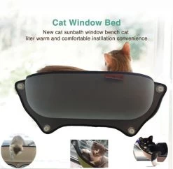 Kat Bed Luxe Zuignap Hangmat Nest Opknoping Kat Bed Raam Klimmuur Vensterbank Muur Wandmeubel Hangmat Katten Bed Huisdier Dierbenodigdheden