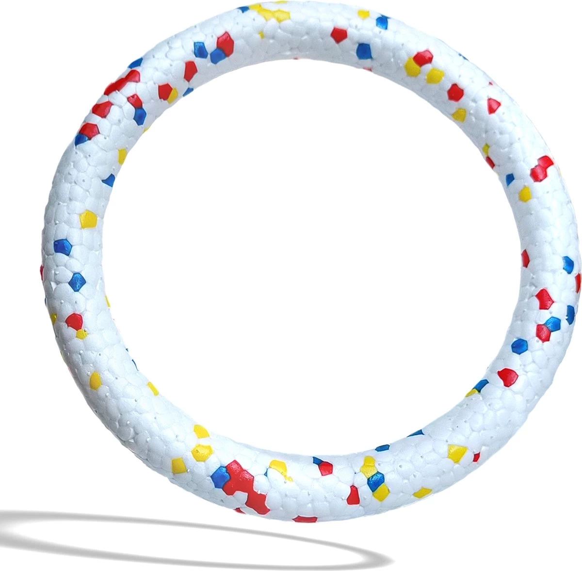 RUFF – Onverwoestbaar Hondenspeelgoed – Kauwring Hond – Honden Speelgoed – Wit – ⌀ 18cm – Geschikt Voor Kleine Honden En Middelgrote Honden 1 RUFF – Onverwoestbaar Hondenspeelgoed – Kauwring Hond – Honden Speelgoed – Wit – ⌀ 18cm – Geschikt Voor Kleine Honden En Middelgrote Honden