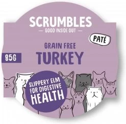 Scrumbles Complete Cat Wet Turkey Kattenvoer 8×85 Gr