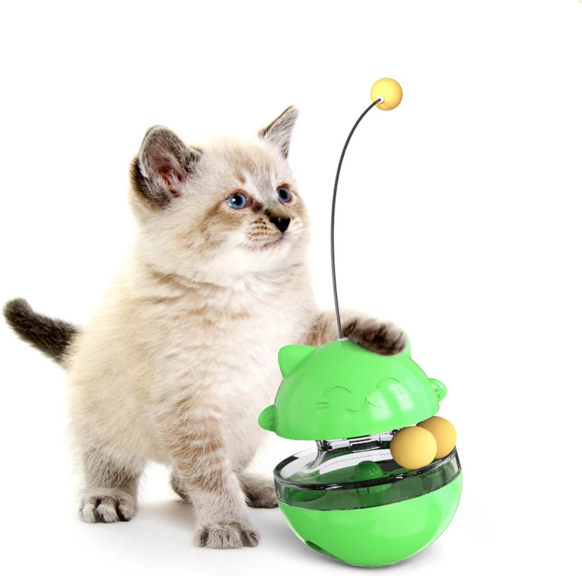 Kattenspeelgoed – Kattenspeeltjes Intelligentie – Katten Speelgoed – Katten Speeltjes – Kattenspeeltje – Cat Toy – ABS – Groen 1 Kattenspeelgoed – Kattenspeeltjes Intelligentie – Katten Speelgoed – Katten Speeltjes – Kattenspeeltje – Cat Toy – ABS – Groen