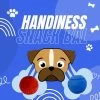 Handiness Snack Bal Rood – Honden Bal Met Voerdispenser – Duurzaam En Veilig- Interactief Hondenspeelgoed – Voor Grote En Kleine Honden – Mentale Stimulatie – Onverwoestbaar