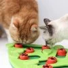 Interactieve Intelligente Kat Puzzels, Trage Feeders Creativiteit Speelgoed Voer Speelgoed Helpt Bij Verveling Van U Huisdier Krasbestendig