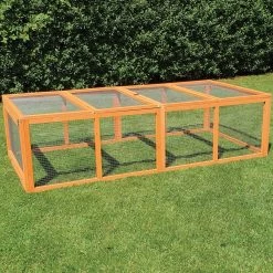 Konijnenren- Hok Voor Konijn – Konijnenhok Voor Buiten – 180x90x48 Cm