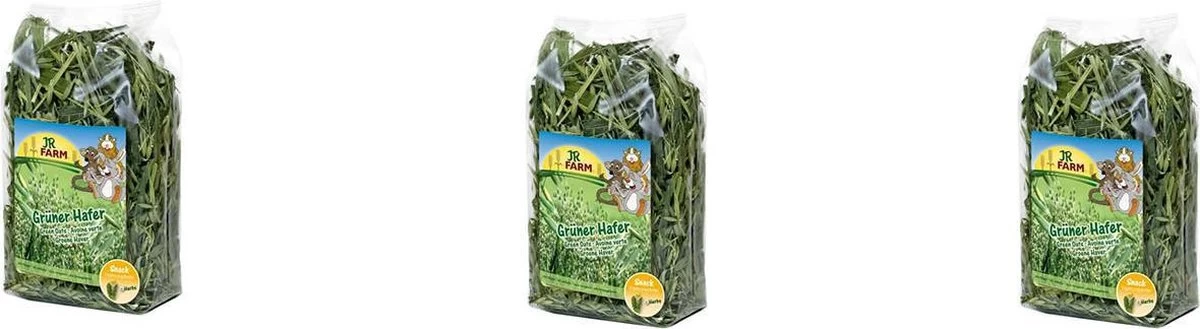 JR – GROENE HAVER – 100G – KNAAGDIERENSNACK – Verpakt Per 3 1 JR – GROENE HAVER – 100G – KNAAGDIERENSNACK – Verpakt Per 3