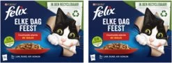2x Felix – Elke Dag Feest Countryside Selectie In Gelei – Kattenvoer – 12x85g