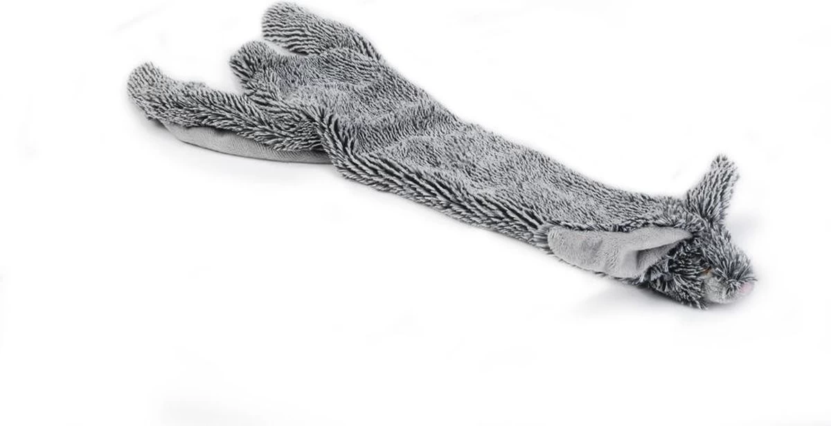 Beeztees Flatino Konijn – Hondenspeelgoed – Zwart – 52x15x3,5 Cm 1 Beeztees Flatino Konijn – Hondenspeelgoed – Zwart – 52x15x3,5 Cm