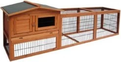 Topmast Konijnen Buitenhok Konijnenhok Met Ren Sunshine Jumbo | 230 * 53 * 70 Cm