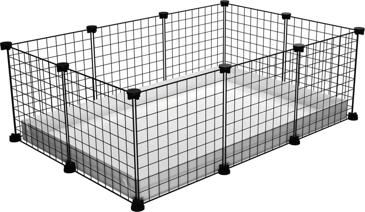 EnNELA Draadkubus Kooi Voor Cavia 3 X 2 X 1 C&C Cage Zwart 1 EnNELA Draadkubus Kooi Voor Cavia 3 X 2 X 1 C&C Cage Zwart