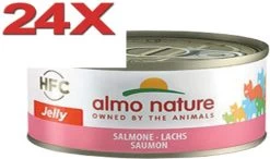 Almo Nature HFC – Kattenvoer – Jelly Zalm – 24x70gr