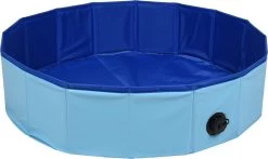 Flamingo – Honden Zwembad – Blauw – 80 X 80 X 20 – Dia 80cm