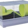 Voltrega – Kooi Voor Russische Dwerghamsters – 114 Grijs Groen – 39×25.5×22 Cm