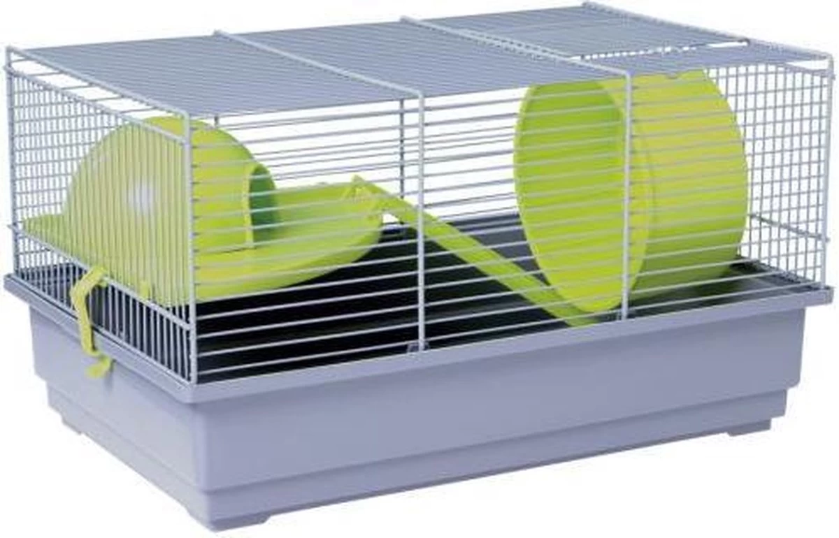 Voltrega – Kooi Voor Russische Dwerghamsters – 114 Grijs Groen – 39×25.5×22 Cm 1 Voltrega – Kooi Voor Russische Dwerghamsters – 114 Grijs Groen – 39×25.5×22 Cm