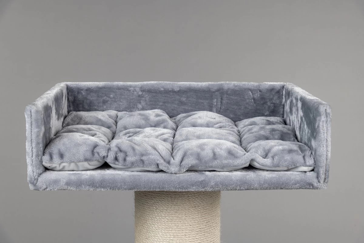 Grote, Lichtgrijs Kleurige, Katten Krabpaal 12-15-20cm Sisalpalen Lounge Ligplaats (incl. Kussen) Voor Grote Katten Van RHRQuality 1 Grote, Lichtgrijs Kleurige, Katten Krabpaal 12-15-20cm Sisalpalen Lounge Ligplaats (incl. Kussen) Voor Grote Katten Van RHRQuality
