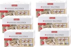 Beaphar Nierdieet Kat Multi Pack Kip/Eend/Lam – Kattenvoer – 6 X 100 G