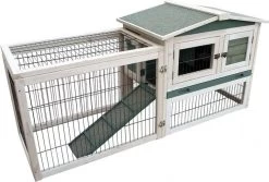 Duvo+ Woodland Konijnenhok Lambert Cottage 155x53x70cm