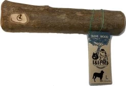 I & I Pets – Olive Wood – L – Olijf Hout – Honden Kauwspeelgoed – Kauwhout – Kauwwortel – Natuurlijk