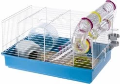 Ferplast Kooi Hamsterkooi Paula – Blauw – 46 X 29,5 X 24,5 Cm