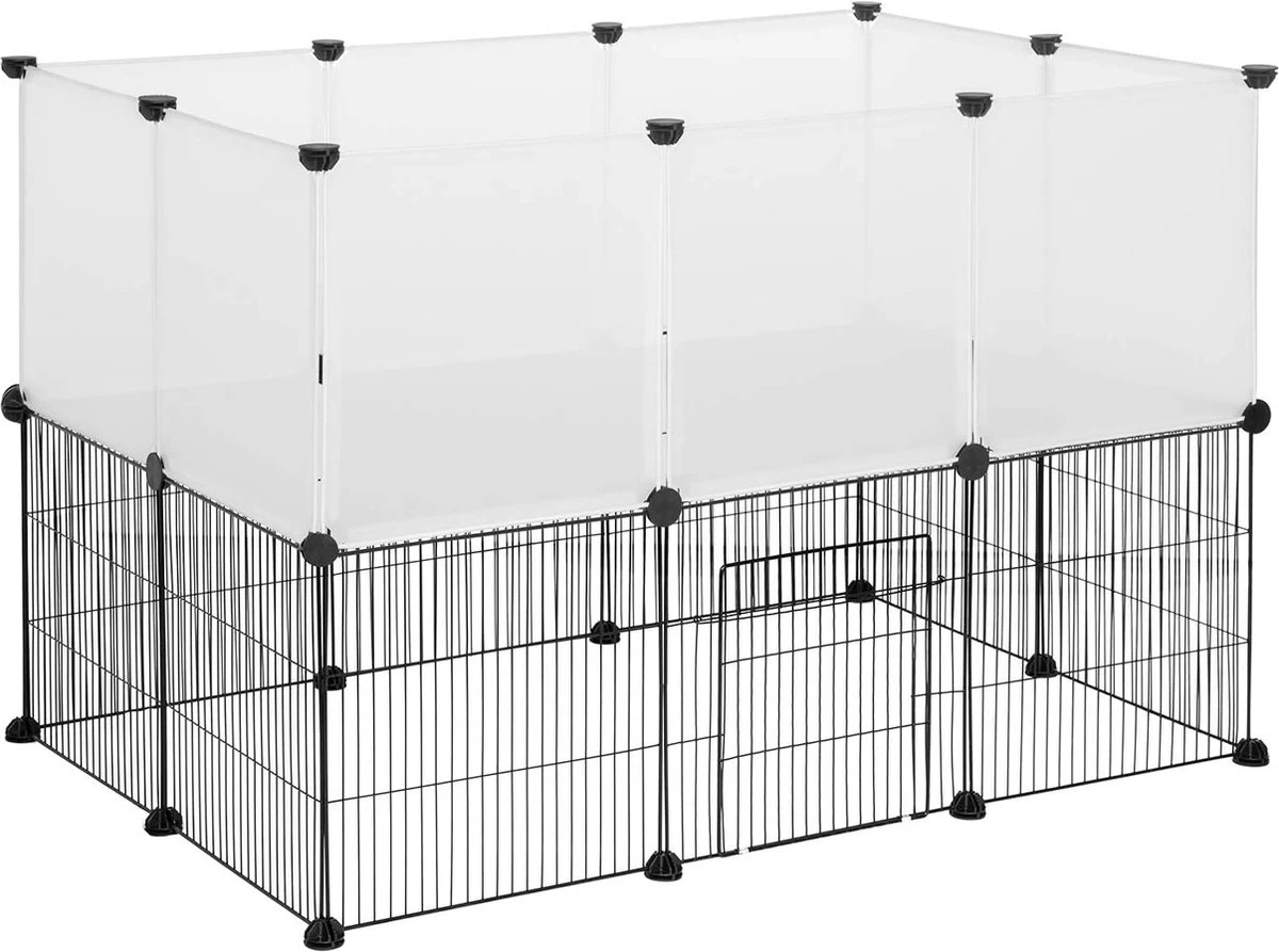 EUGAD Kleine Dier Kinderbox DIY Huisdieren Kooi Oefening Hek Indoor Voor Cavia’s Konijnen Konijnen Hamster Chinchilla’s Egels 1 EUGAD Kleine Dier Kinderbox DIY Huisdieren Kooi Oefening Hek Indoor Voor Cavia’s Konijnen Konijnen Hamster Chinchilla’s Egels