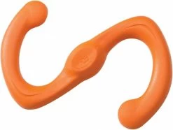 West Paw Bumi® Met Zogoflex – Sterke Flexibele Werpstok Voor Honden – Trekspel – Apporteren – Kleur: Oranje, Maat: Large