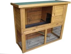 Ranzijn Konijnenhok Marjolijn Dubbel 111cm