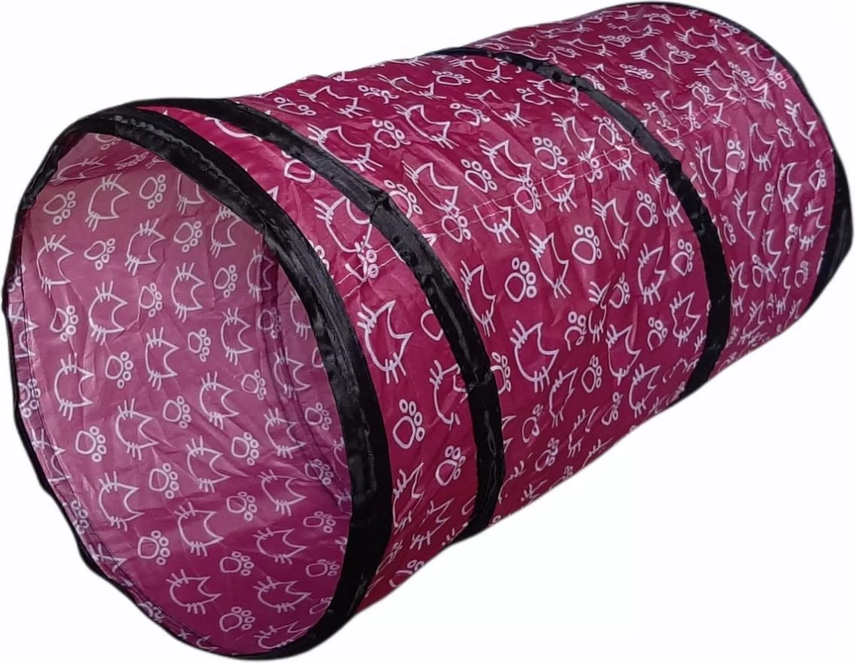 Kattenspeeltunnel – 28 X 40 Cm – Rood – Cat Play Tunnel – Katten Speeltuinen – Katten Speelgoed 1 Kattenspeeltunnel – 28 X 40 Cm – Rood – Cat Play Tunnel – Katten Speeltuinen – Katten Speelgoed