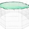 Tectake – Kooi Voor Kleine Dieren Incl Veiligheidsnet Ø 204cm – 402395