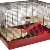 MaxxPet Hamsterkooi – Cavia Kooi – Rattenkooi – Knaagdieren – Groot – 58x38x42,5 Cm – Rood